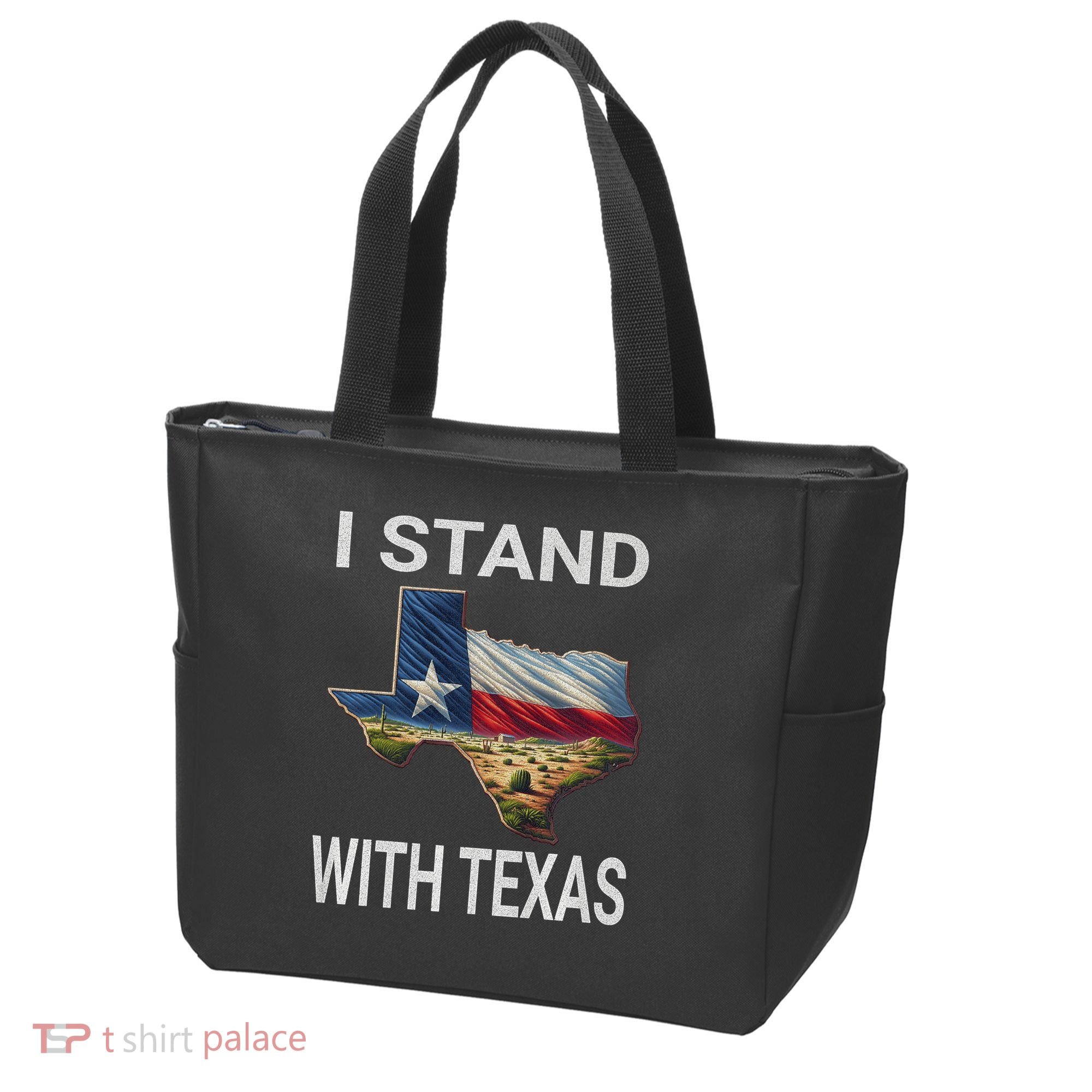 I Stand With Texas I Support Texas Tote Bag