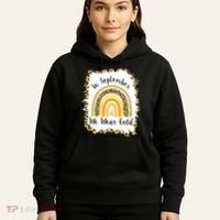 In September We Wear Gold Leopard Rainbow Hoodie thumb 5