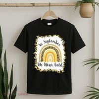 In September We Wear Gold Leopard Rainbow T-Shirt thumb 2