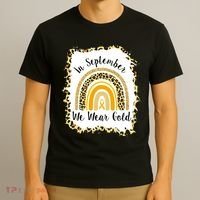 In September We Wear Gold Leopard Rainbow T-Shirt thumb 3
