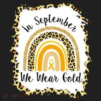 In September We Wear Gold Leopard Rainbow Beanie thumb 2