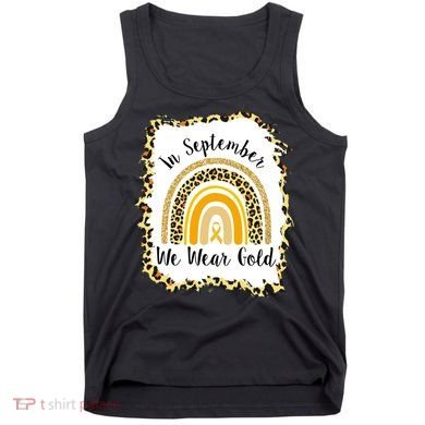 In September We Wear Gold Leopard Rainbow Tank Top