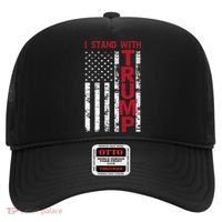 I Stand With Trump I Stand With America Cool Patriotic Hat thumb 0