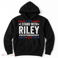 I Stand With Riley Gaines #ProtectWomensSports Hoodie thumb 0