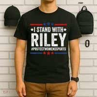I Stand With Riley Gaines #ProtectWomensSports T-Shirt thumb 6