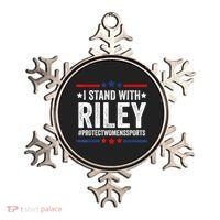 I Stand With Riley Gaines #ProtectWomensSports Ornament thumb 0