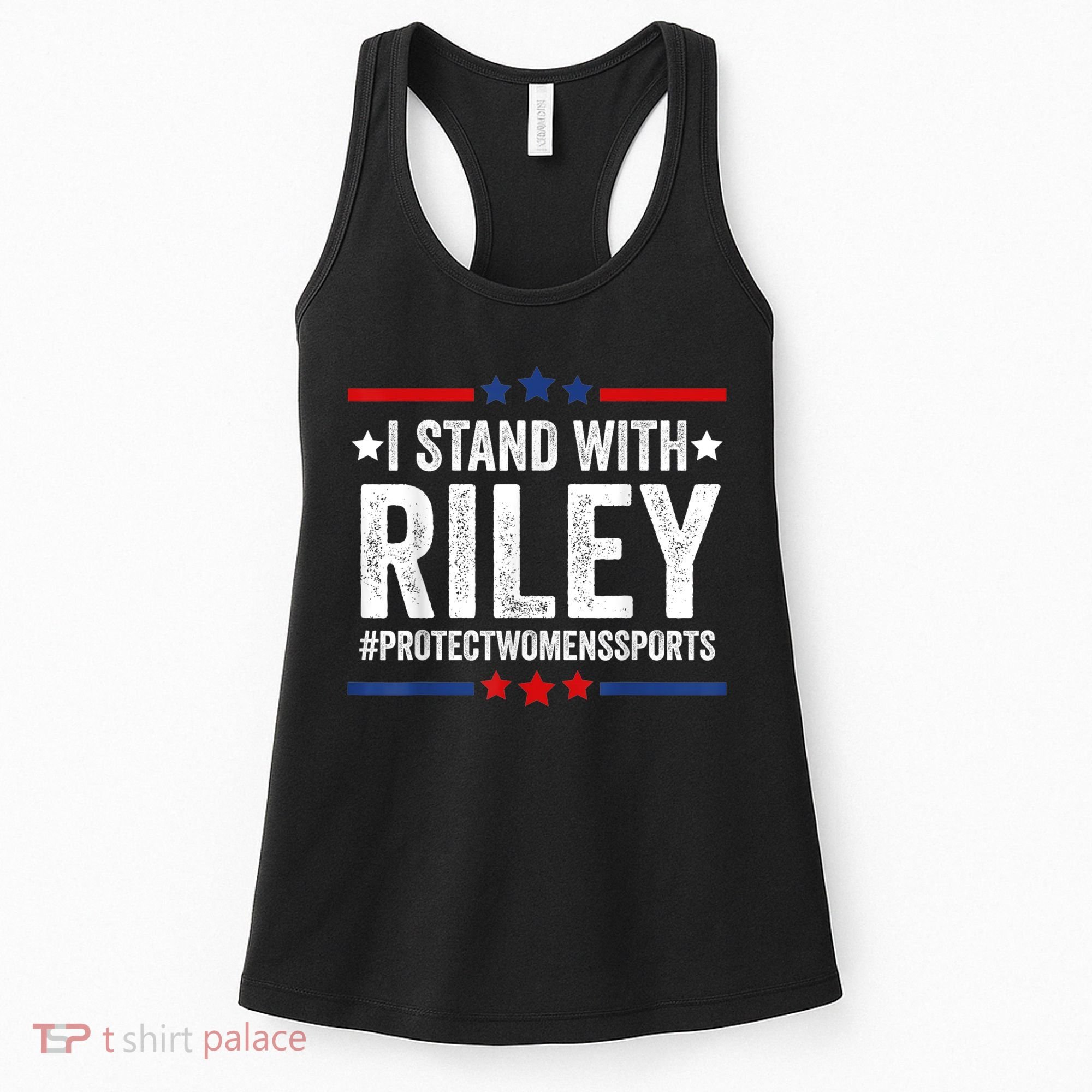 I Stand With Riley Gaines #ProtectWomensSports Women's Tank Top