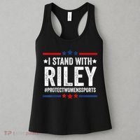 I Stand With Riley Gaines #ProtectWomensSports Women's Tank Top thumb 3