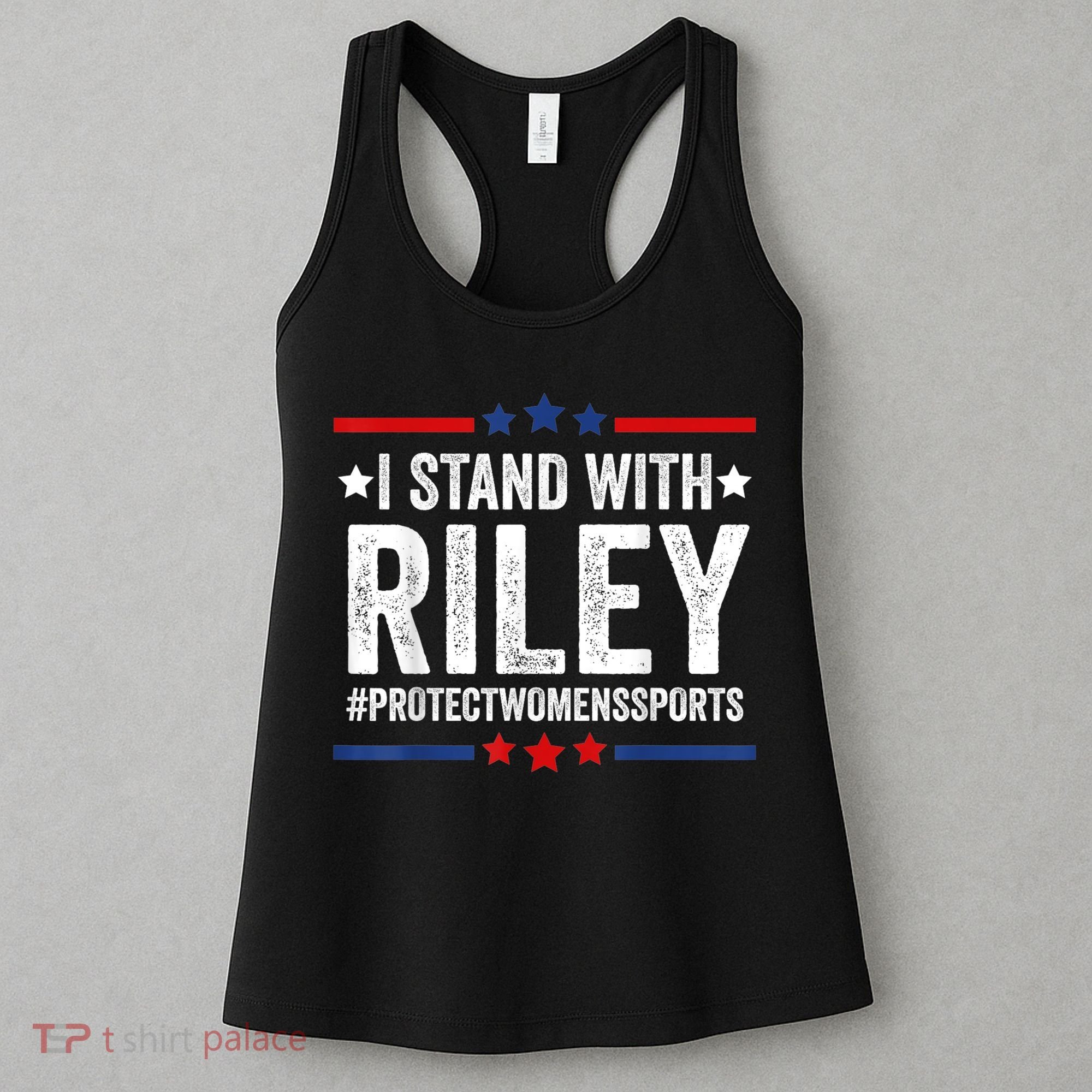 I Stand With Riley Gaines #ProtectWomensSports Women's Tank Top