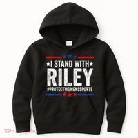 I Stand With Riley Gaines #ProtectWomensSports Kids Hoodie thumb 0