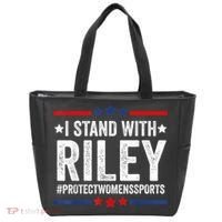 I Stand With Riley Gaines #ProtectWomensSports Tote Bag thumb 0
