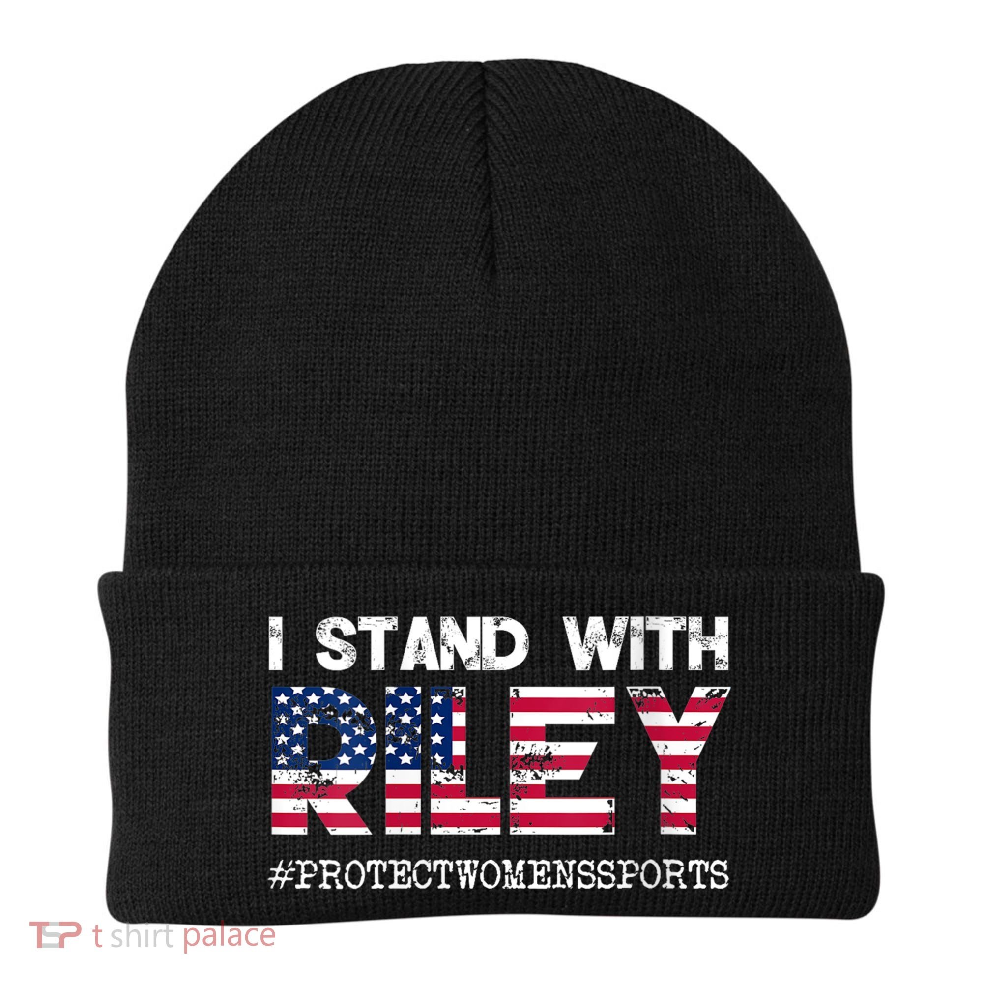 I Stand With Riley Gaines #ProtectWomensSports Beanie