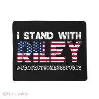 I Stand With Riley Gaines #ProtectWomensSports Mousepad thumb 0