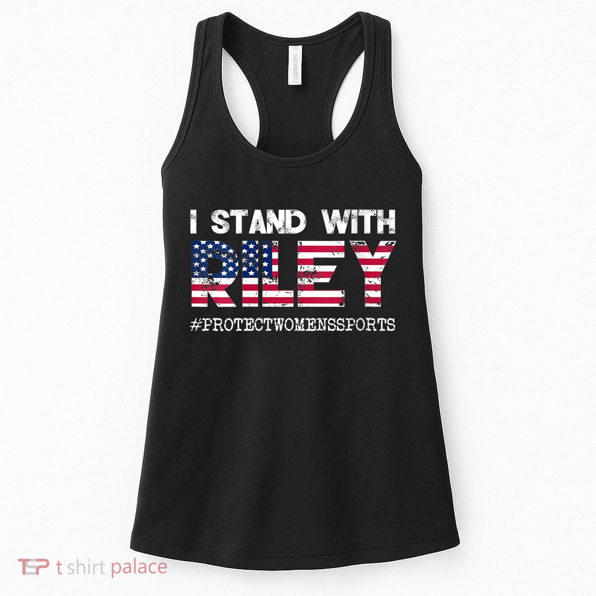 I Stand With Riley Gaines #ProtectWomensSports Women's Tank Top