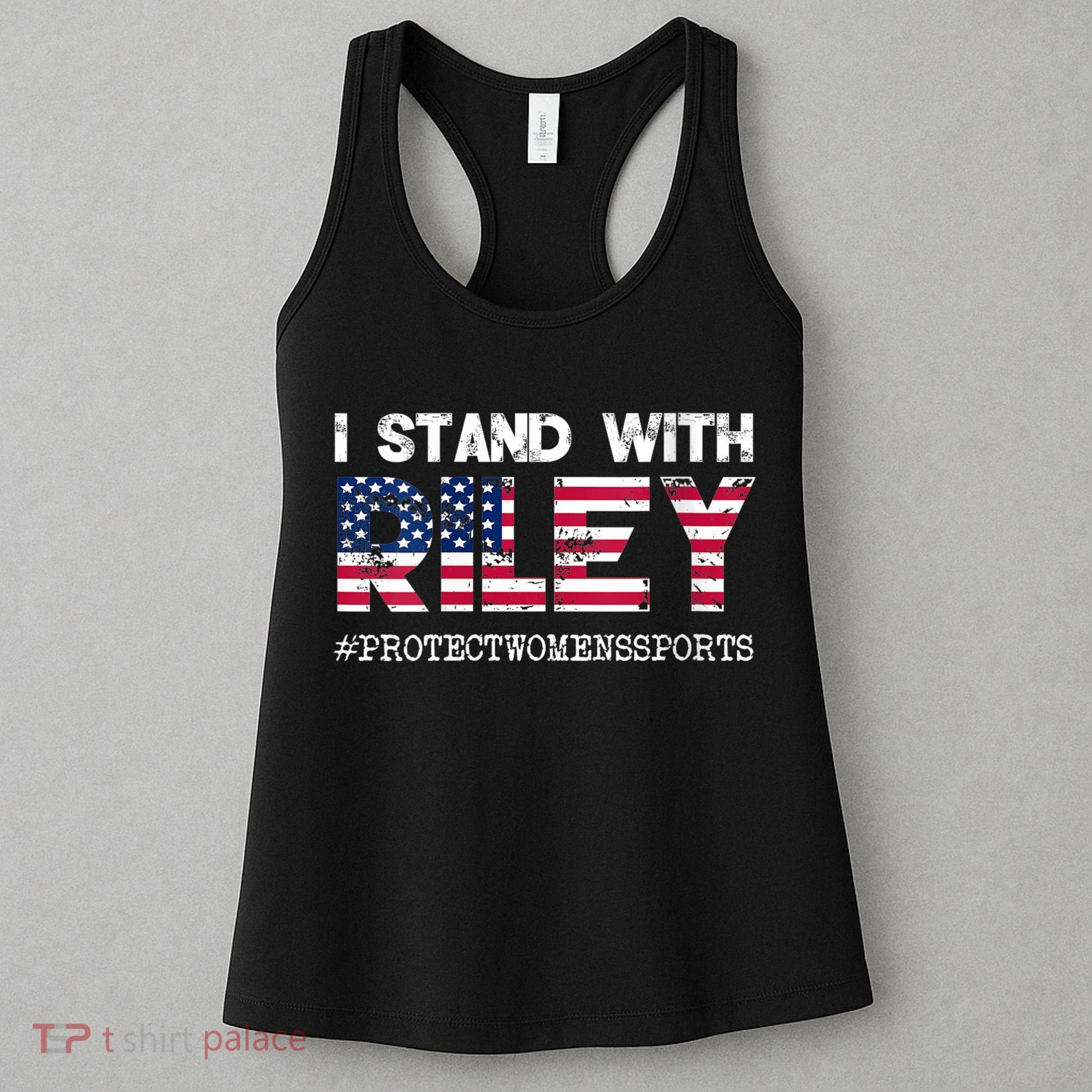 I Stand With Riley Gaines #ProtectWomensSports Women's Tank Top