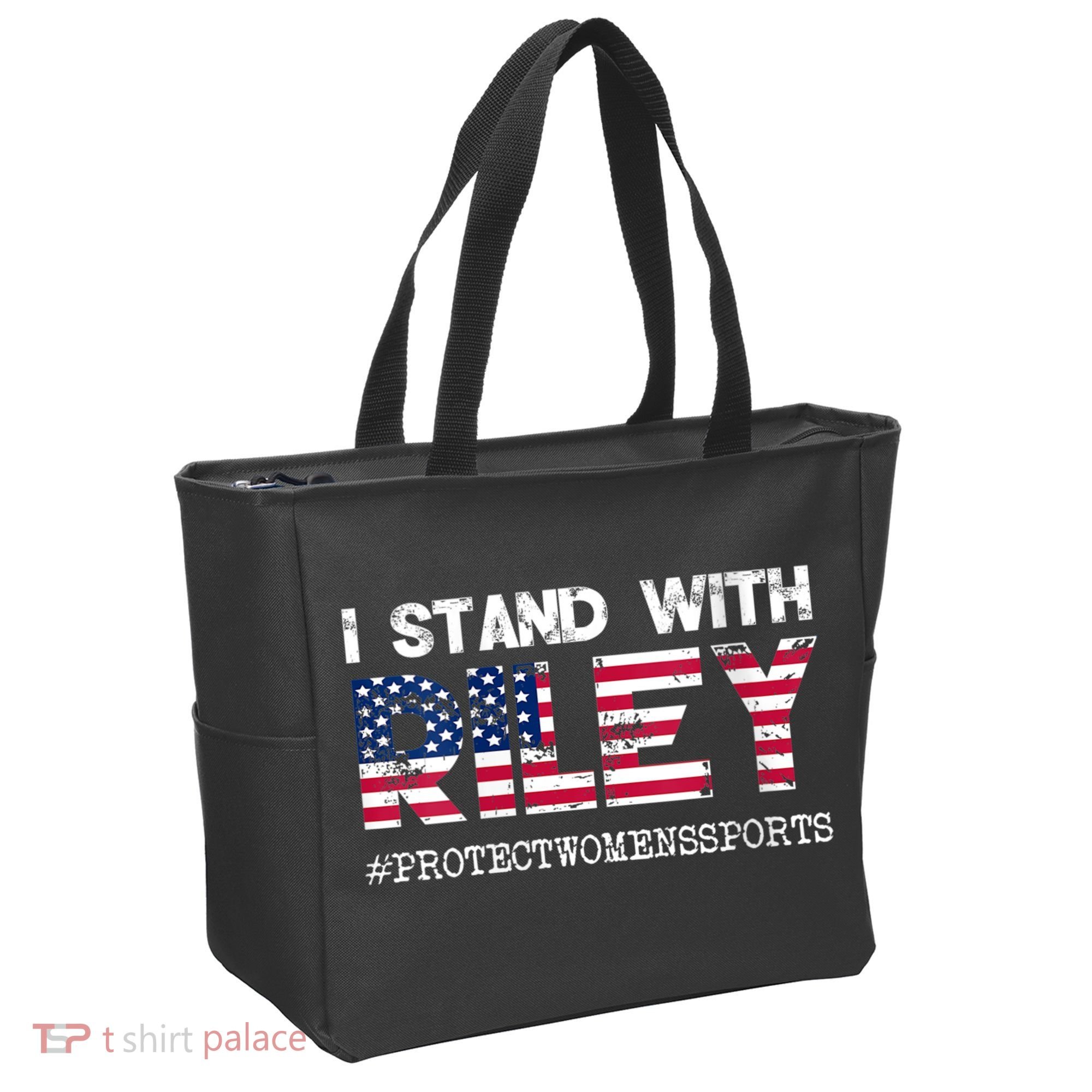 I Stand With Riley Gaines #ProtectWomensSports Tote Bag
