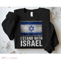 I Stand With Israel Sweatshirt thumb 2
