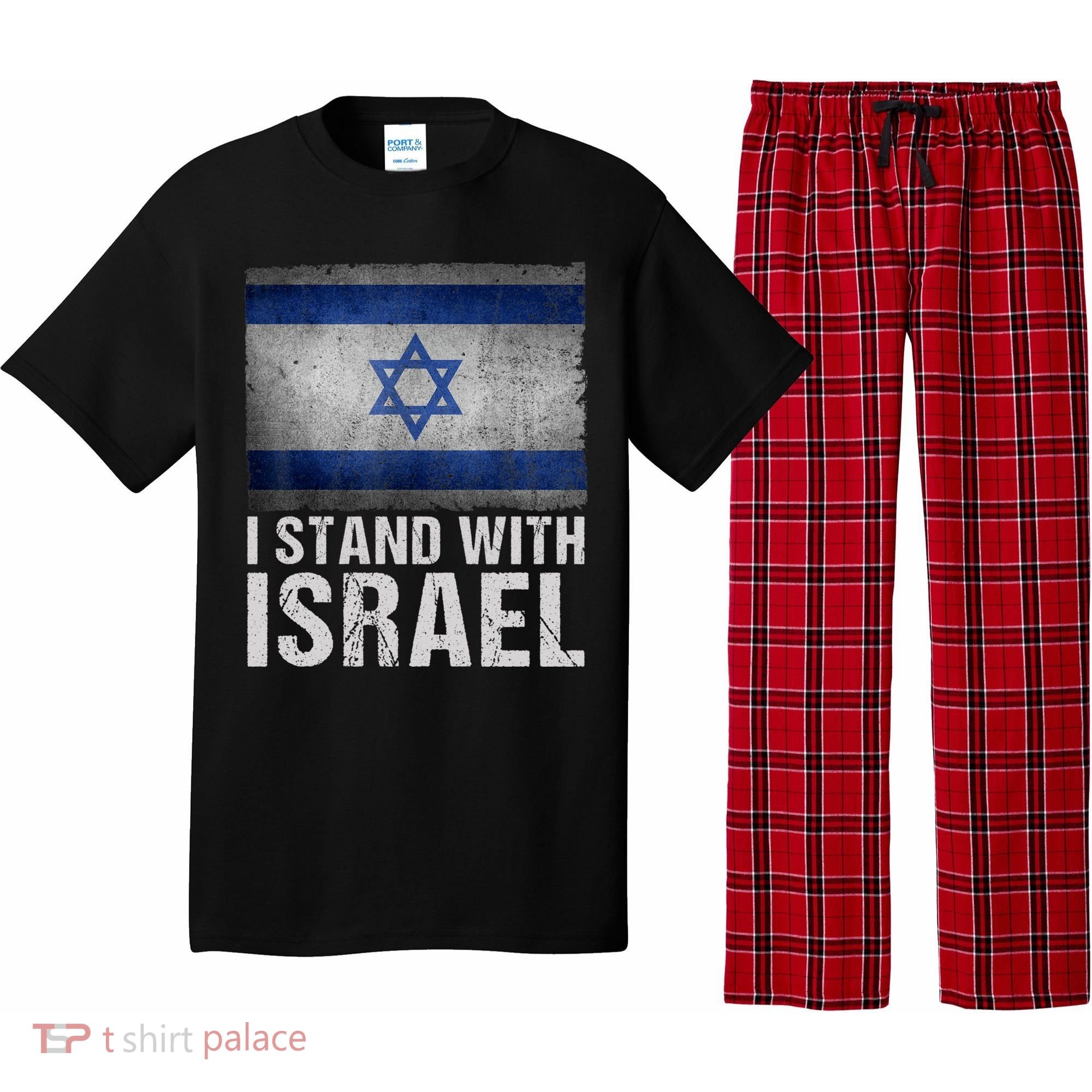 I Stand With Israel Pajama Set
