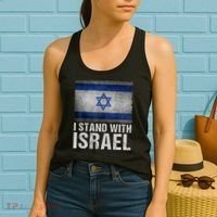 I Stand With Israel Women's Tank Top thumb 2