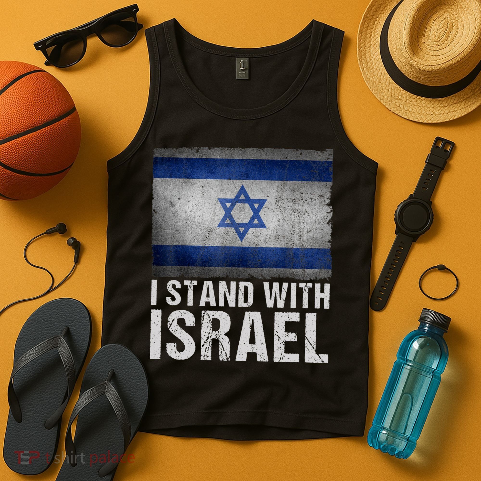 I Stand With Israel Tank Top