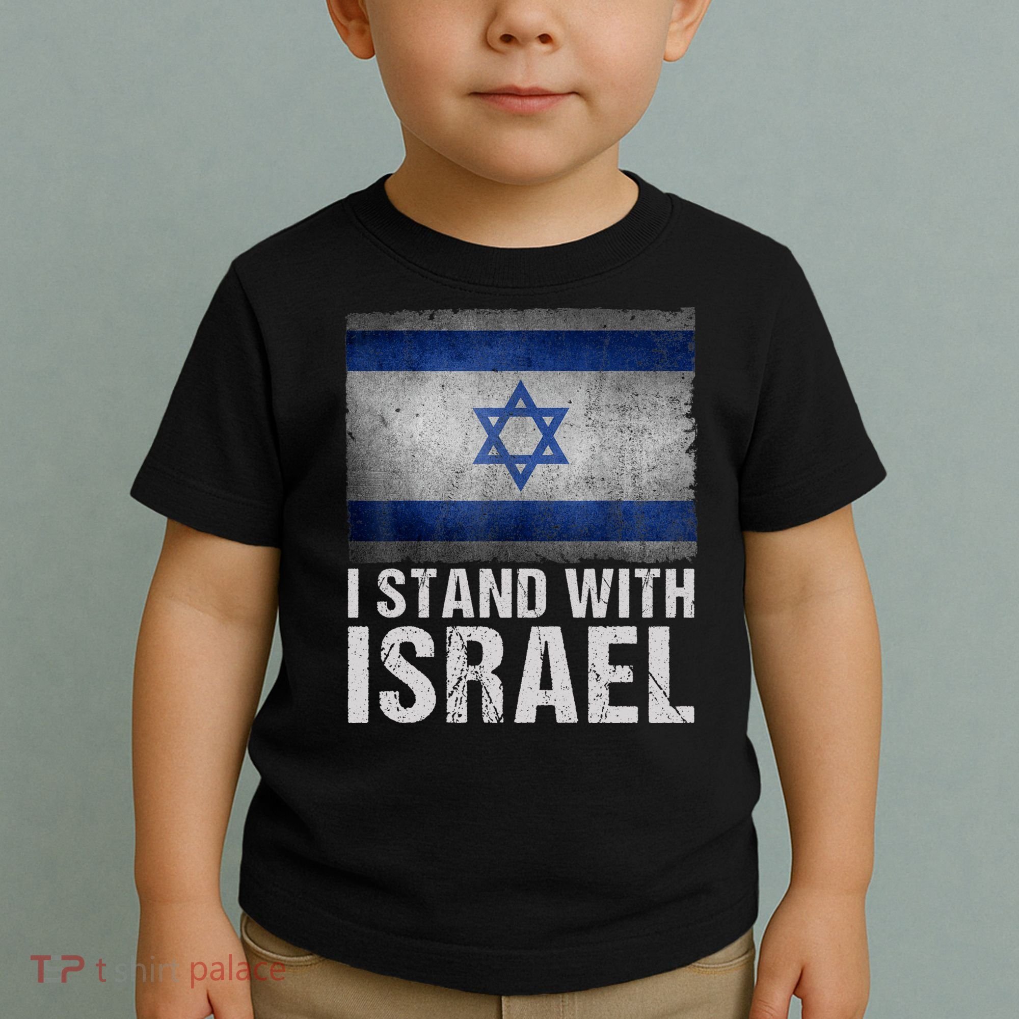 I Stand With Israel Toddler T-Shirt