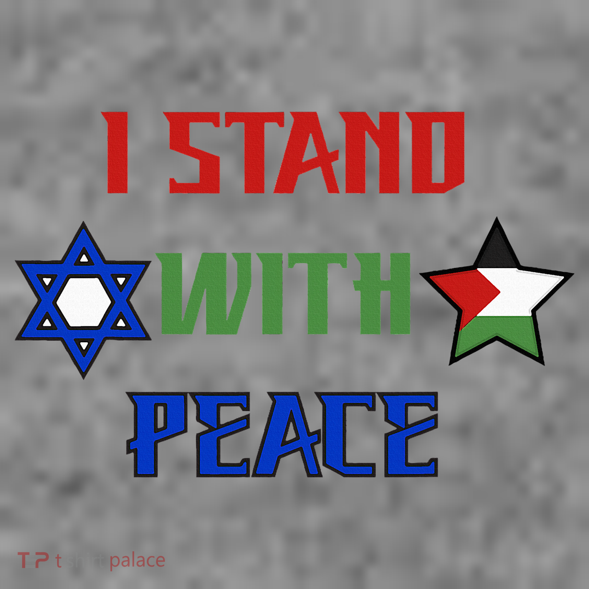 i stand with peace palestine israel Toddler Hoodie