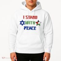 i stand with peace palestine israel Hoodie thumb 2