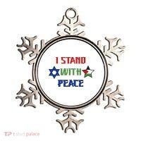i stand with peace palestine israel Ornament thumb 0