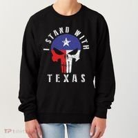 I Stand With Texas Flag Usa State Of Texas Women's Sweatshirt thumb 0