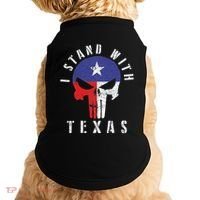 I Stand With Texas Flag Usa State Of Texas Doggie Tank thumb 0