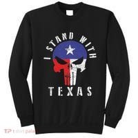 I Stand With Texas Flag Usa State Of Texas Sweatshirt thumb 0