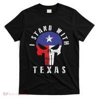 I Stand With Texas Flag Usa State Of Texas T-Shirt thumb 0