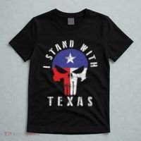I Stand With Texas Flag Usa State Of Texas T-Shirt thumb 5