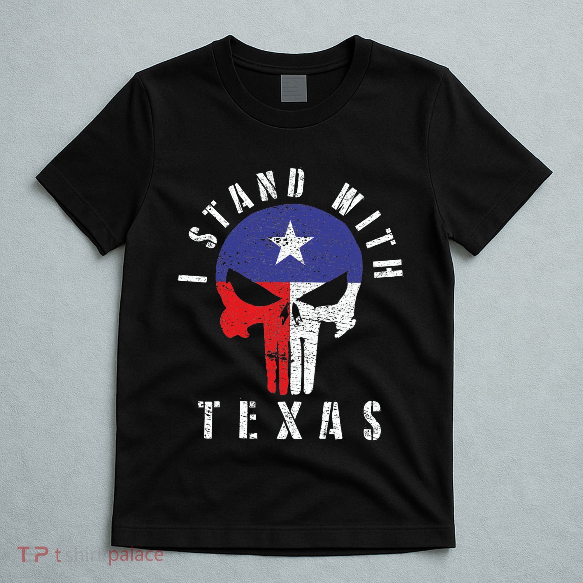 I Stand With Texas Flag Usa State Of Texas T-Shirt