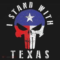 I Stand With Texas Flag Usa State Of Texas T-Shirt thumb 7