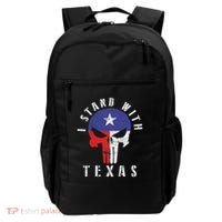 I Stand With Texas Flag Usa State Of Texas Backpack thumb 0