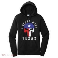 I Stand With Texas Flag Usa State Of Texas Women's Hoodie thumb 0