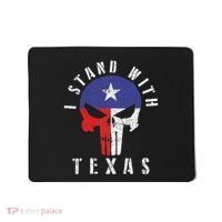 I Stand With Texas Flag Usa State Of Texas Mousepad thumb 0