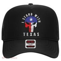I Stand With Texas Flag Usa State Of Texas Hat thumb 0