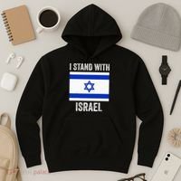 I Stand With Israel Free Israel Hoodie thumb 3