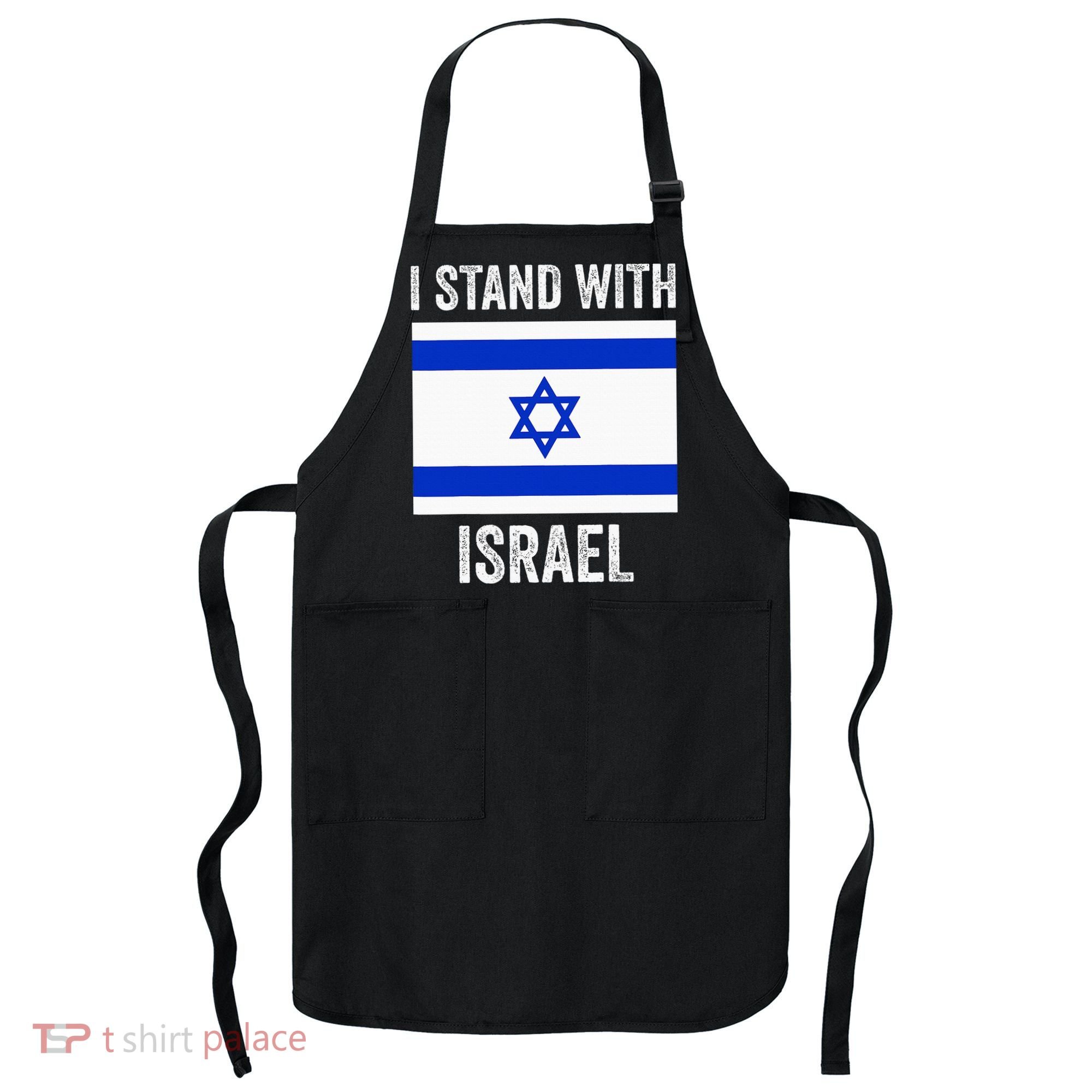 I Stand With Israel Free Israel Apron