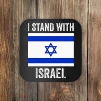 I Stand With Israel Free Israel Coaster thumb 0