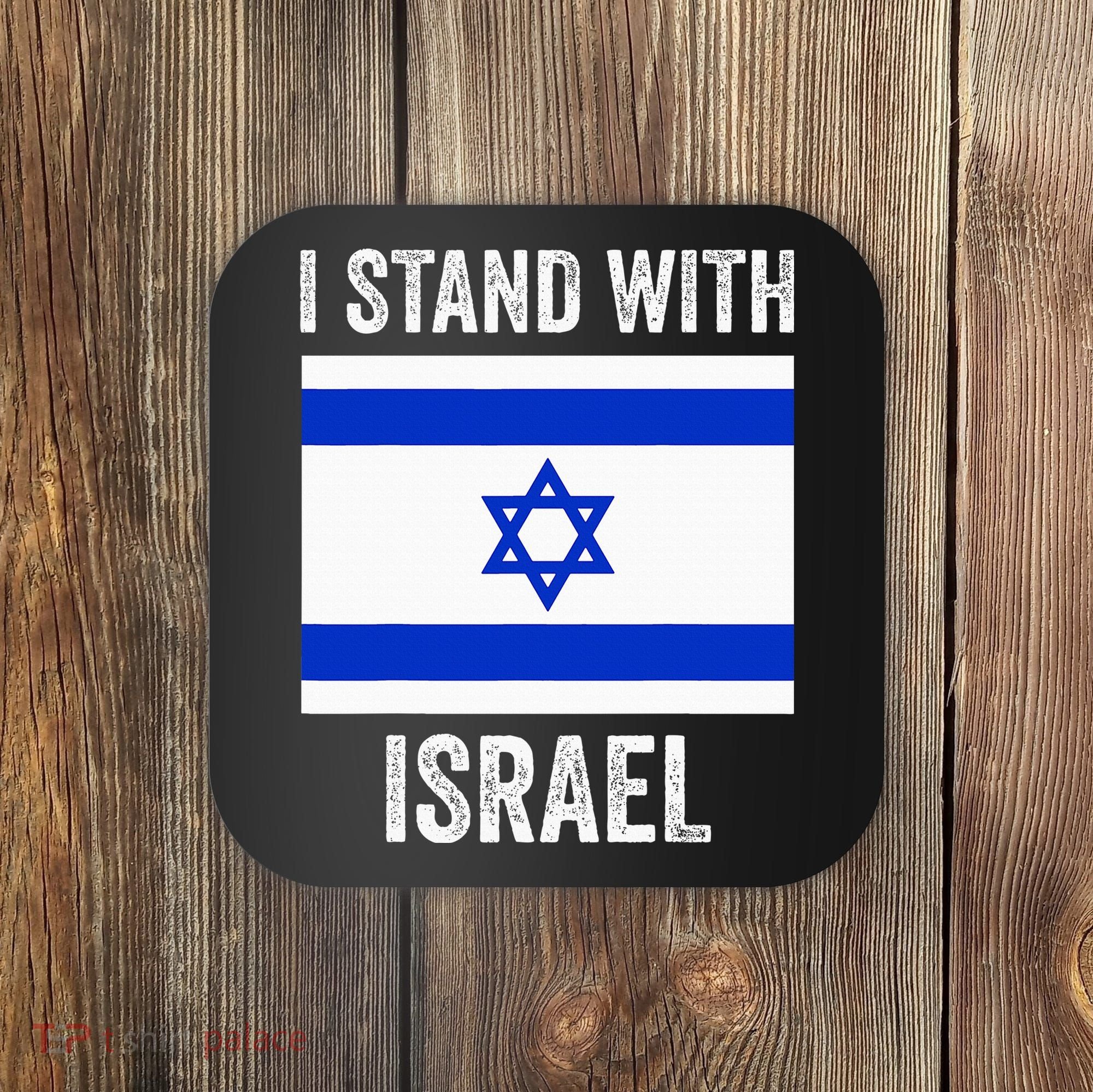 I Stand With Israel Free Israel Coaster