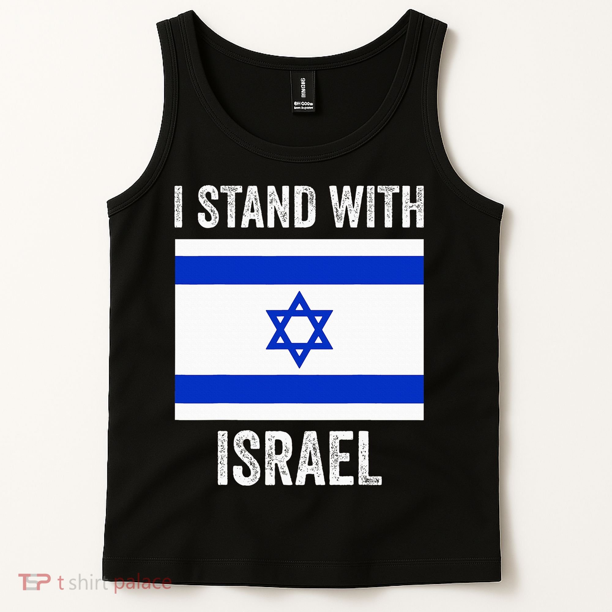I Stand With Israel Free Israel Tank Top