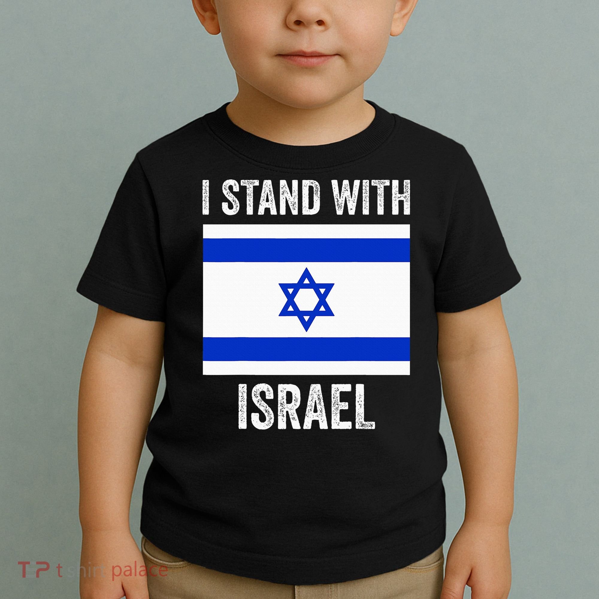 I Stand With Israel Free Israel Toddler T-Shirt