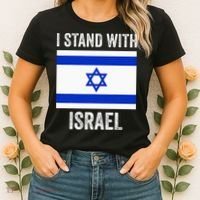 I Stand With Israel Free Israel Women's T-Shirt thumb 2