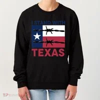 I Stand With Texas Women's Sweatshirt thumb 0