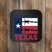 I Stand With Texas Coaster thumb 0
