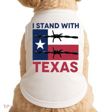 I Stand With Texas Doggie Tank