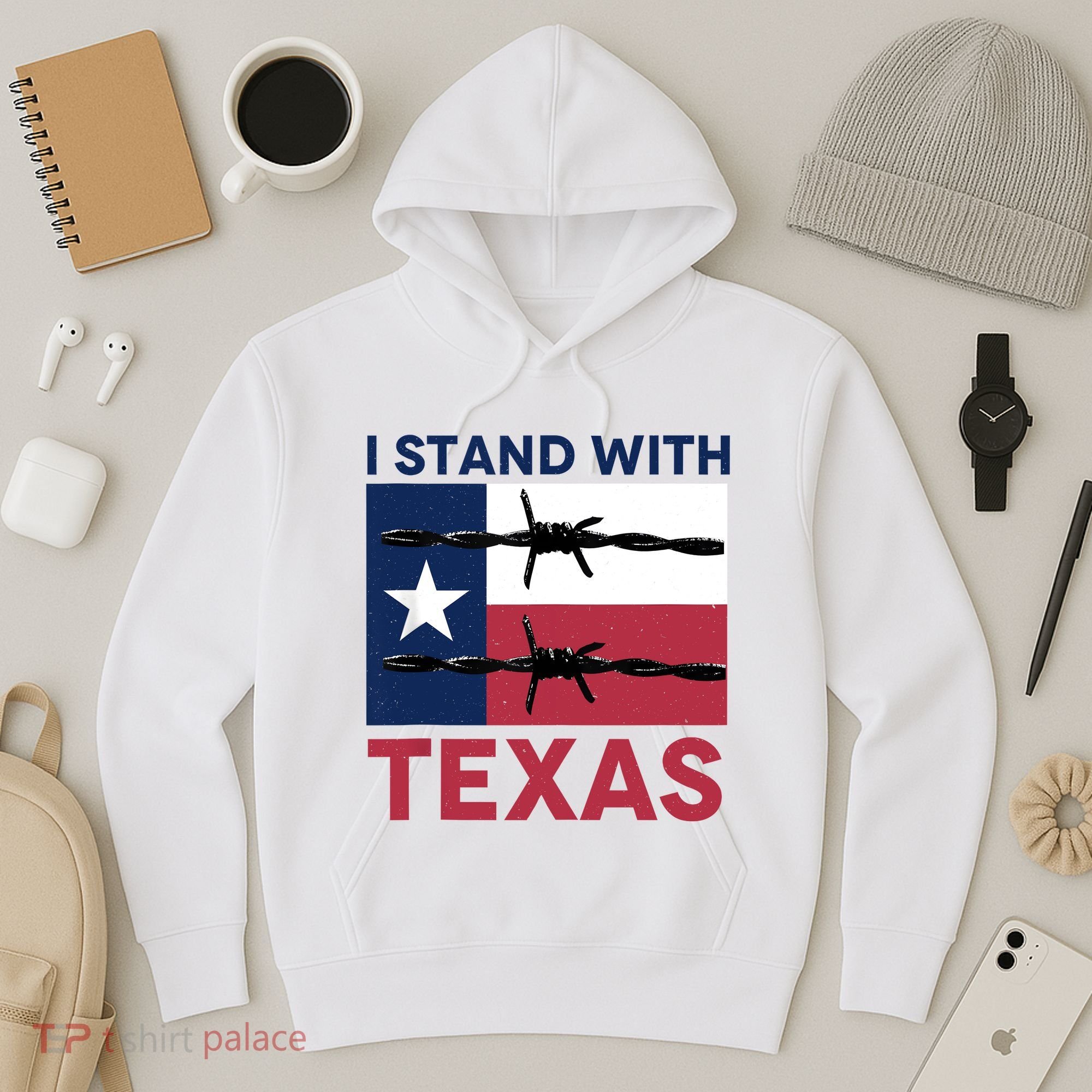 I Stand With Texas Hoodie